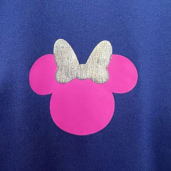 Disney Parks Girl’s Zip Up Jacket Mickey Logo Disneyland Resorts Navy Blue XL - Picture 6 of 12